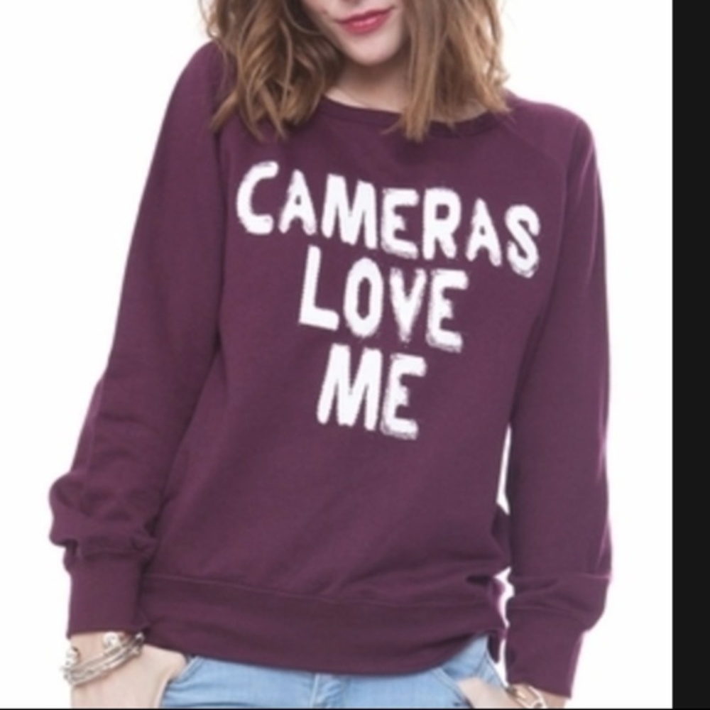 Local Celebrity Cameras Love Me Erin Sweater  (M)